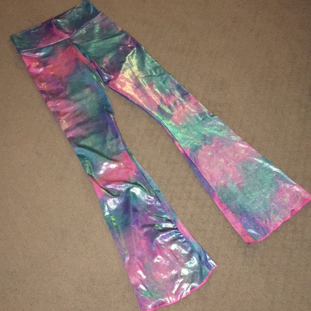 Disco cotton candy bell bottoms
